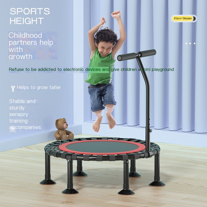 Forgefit Indoor Trampoline for Kids - Home Fitness Jumping Bed