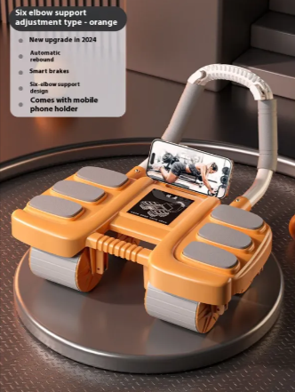 Forgefit SmartCore 4-Wheel Ab Roller