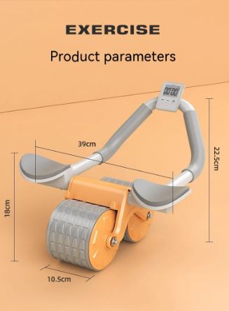 FORGEFIT AB ROLLER - - Protect Back & Build 6-Pack Abs