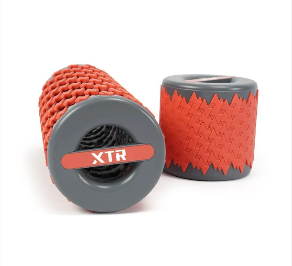 Forgefit Adjustable Telescopic Foam Roller for Home Fitness & Muscle Relief